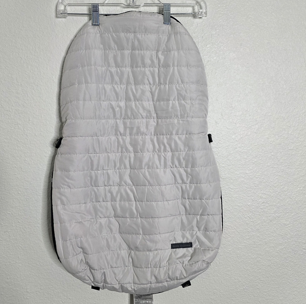 Little Unicorn Winter Car Seat Cover In Color Pearl